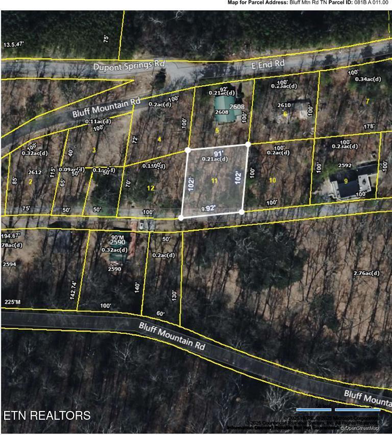 Lot 11 Bluff Mountain Road Sevierville TN 37876