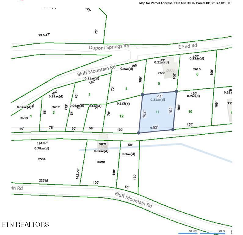 Lot 11 Bluff Mountain Road Sevierville TN 37876