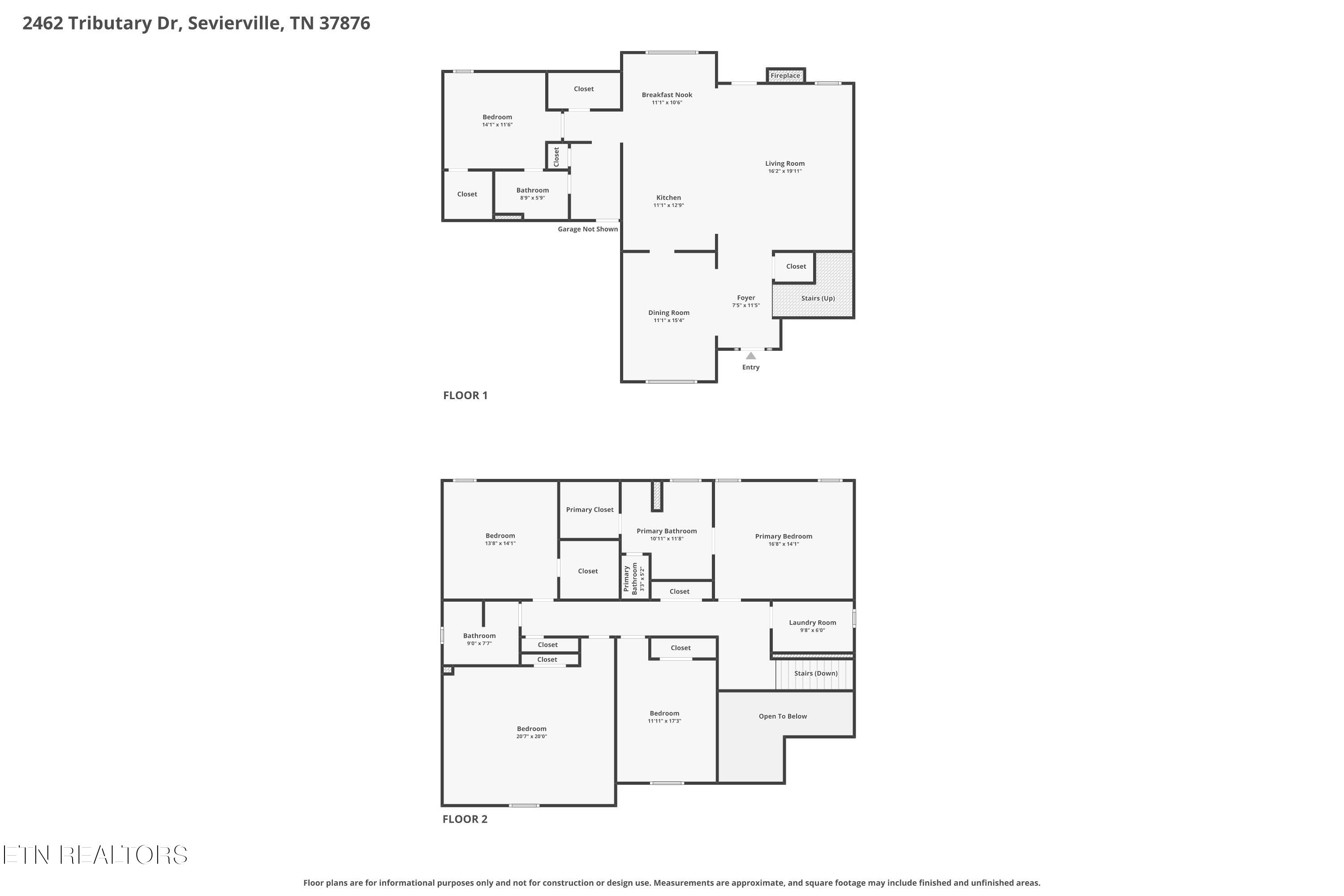 2462 Tributary Drive Sevierville TN 37876