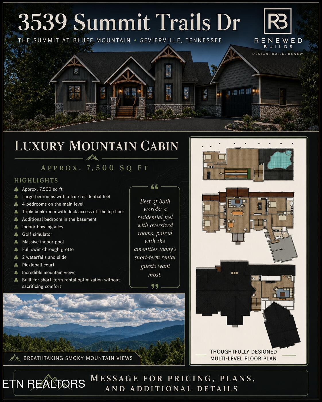 3539 Summit Trails Drive Sevierville TN 37862