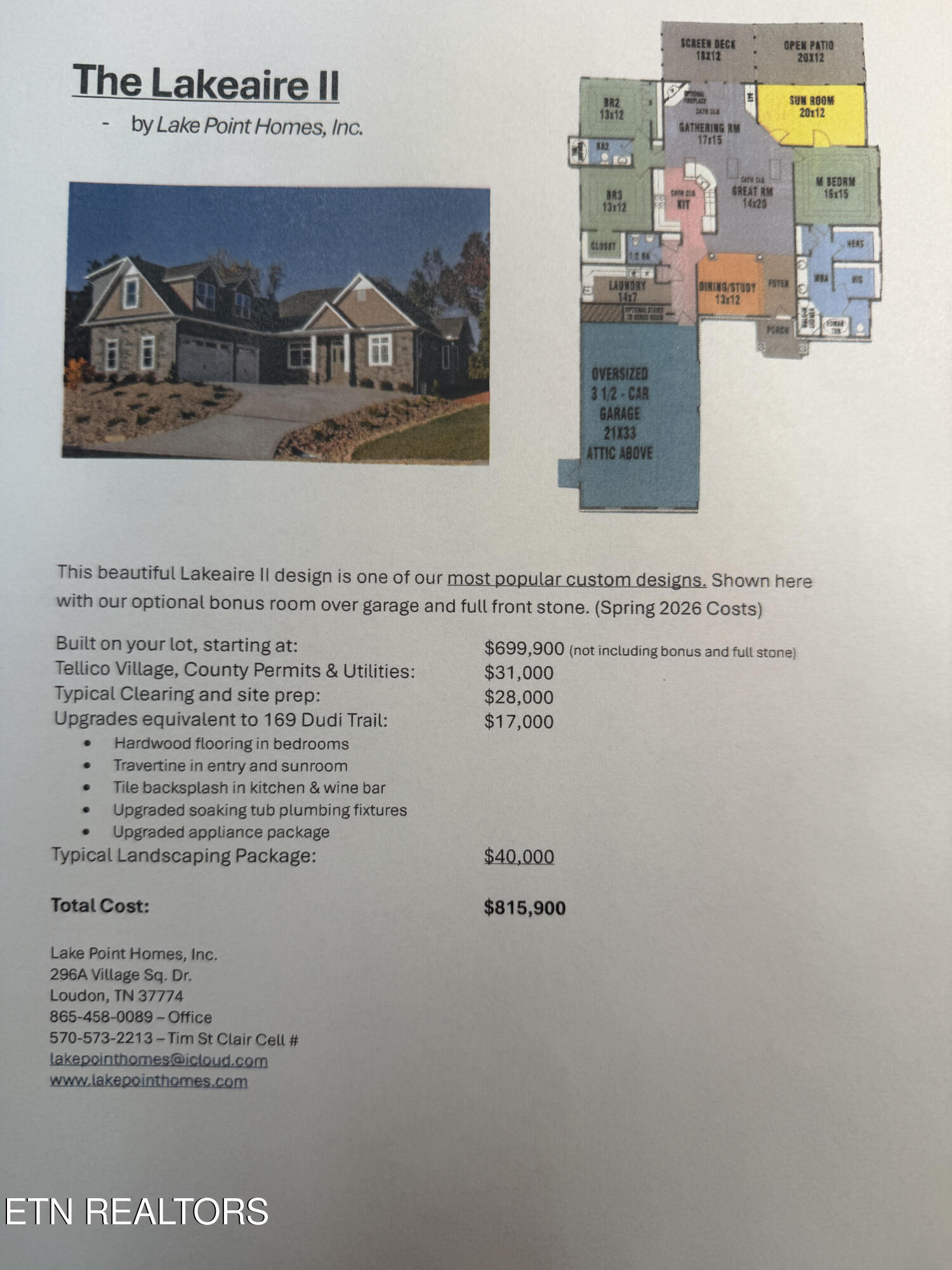 169 Dudi Trail Vonore TN 37885