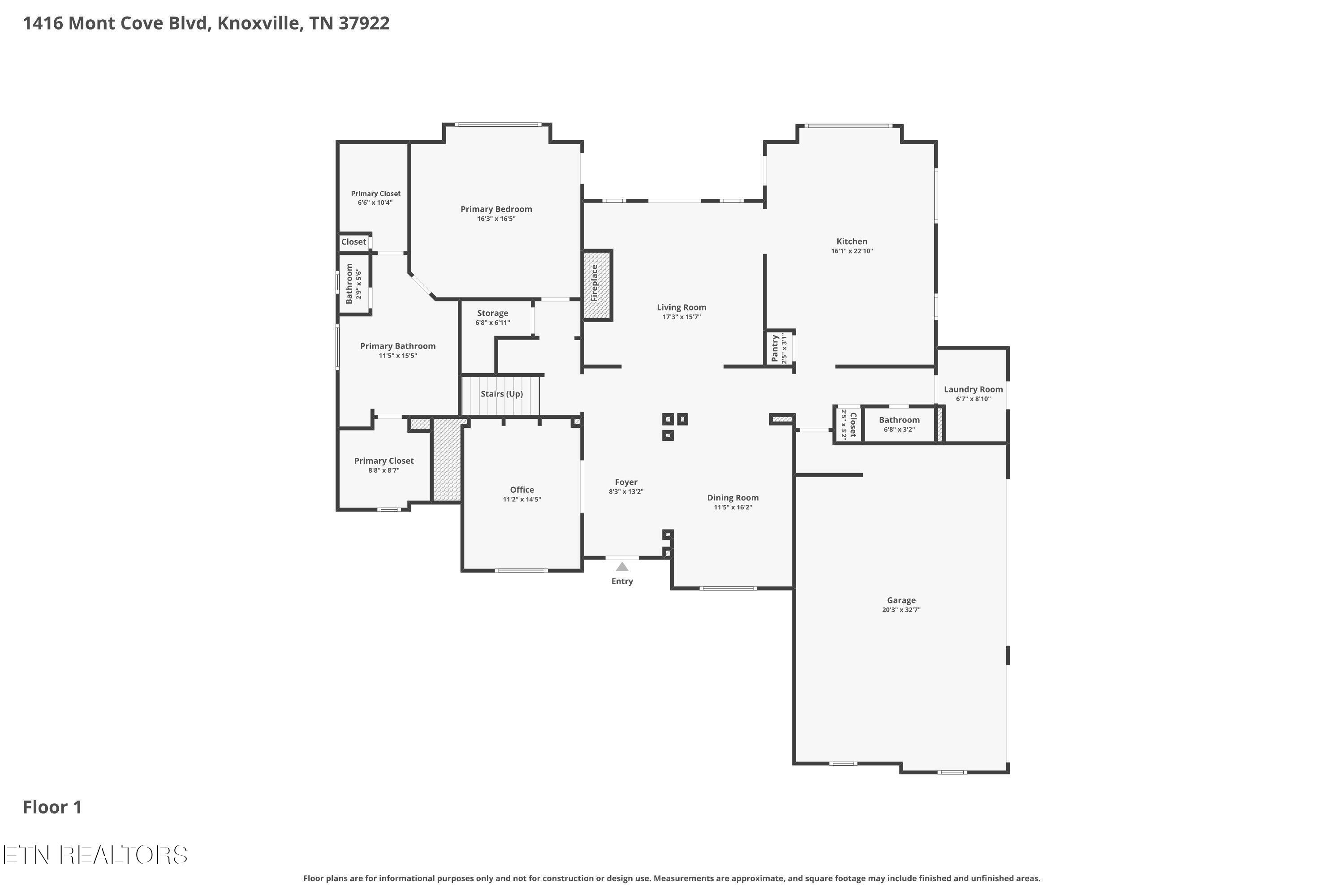 1416 Mont Cove Boulevard Knoxville TN 37922