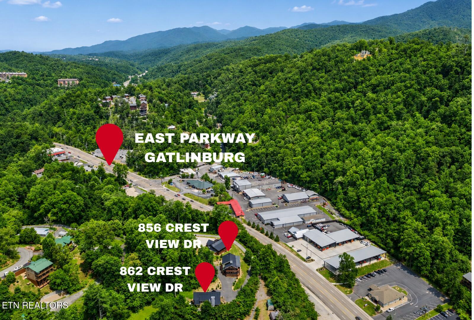856 & 862 Crest View Drive Gatlinburg TN 37738