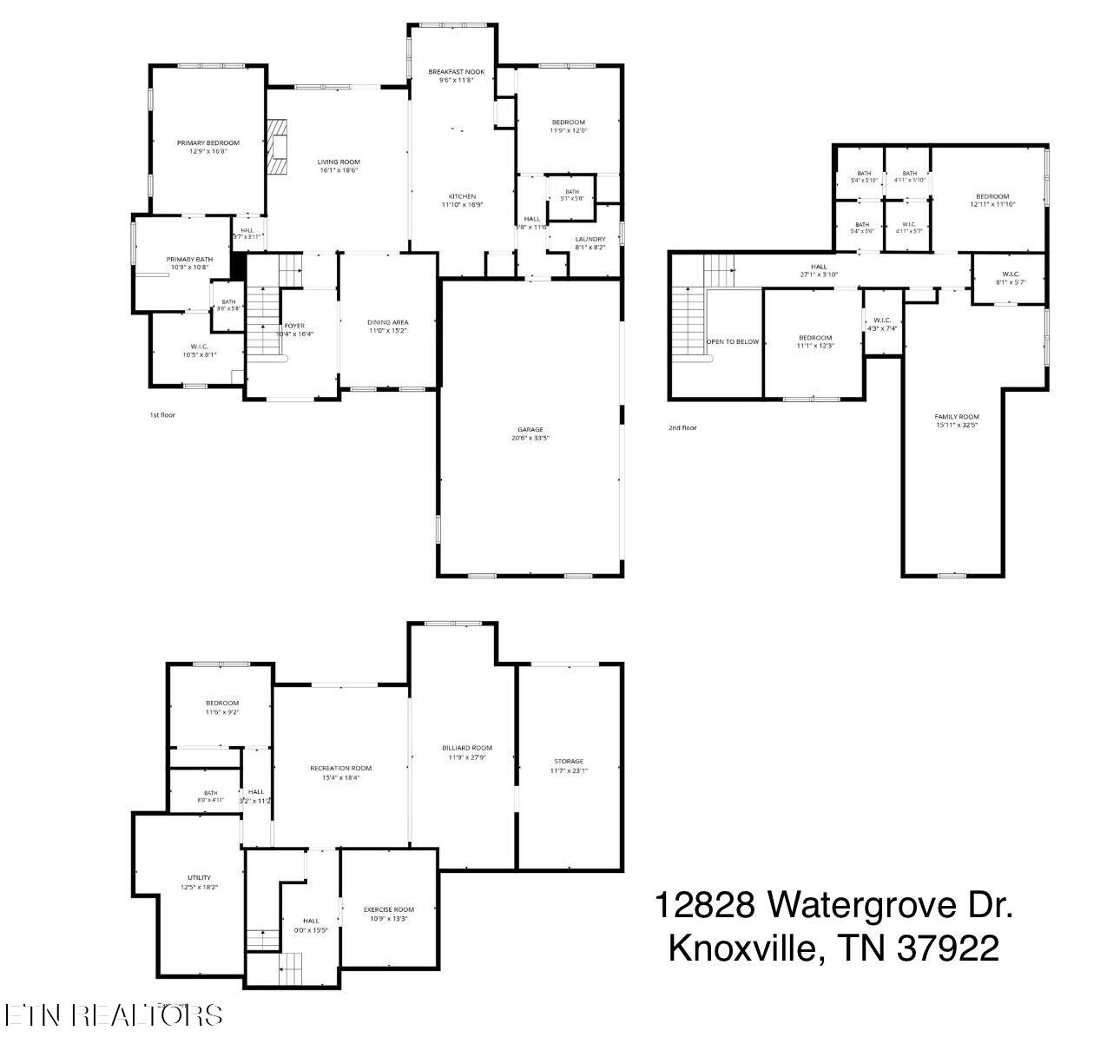 12828 Watergrove Drive Knoxville TN 37922