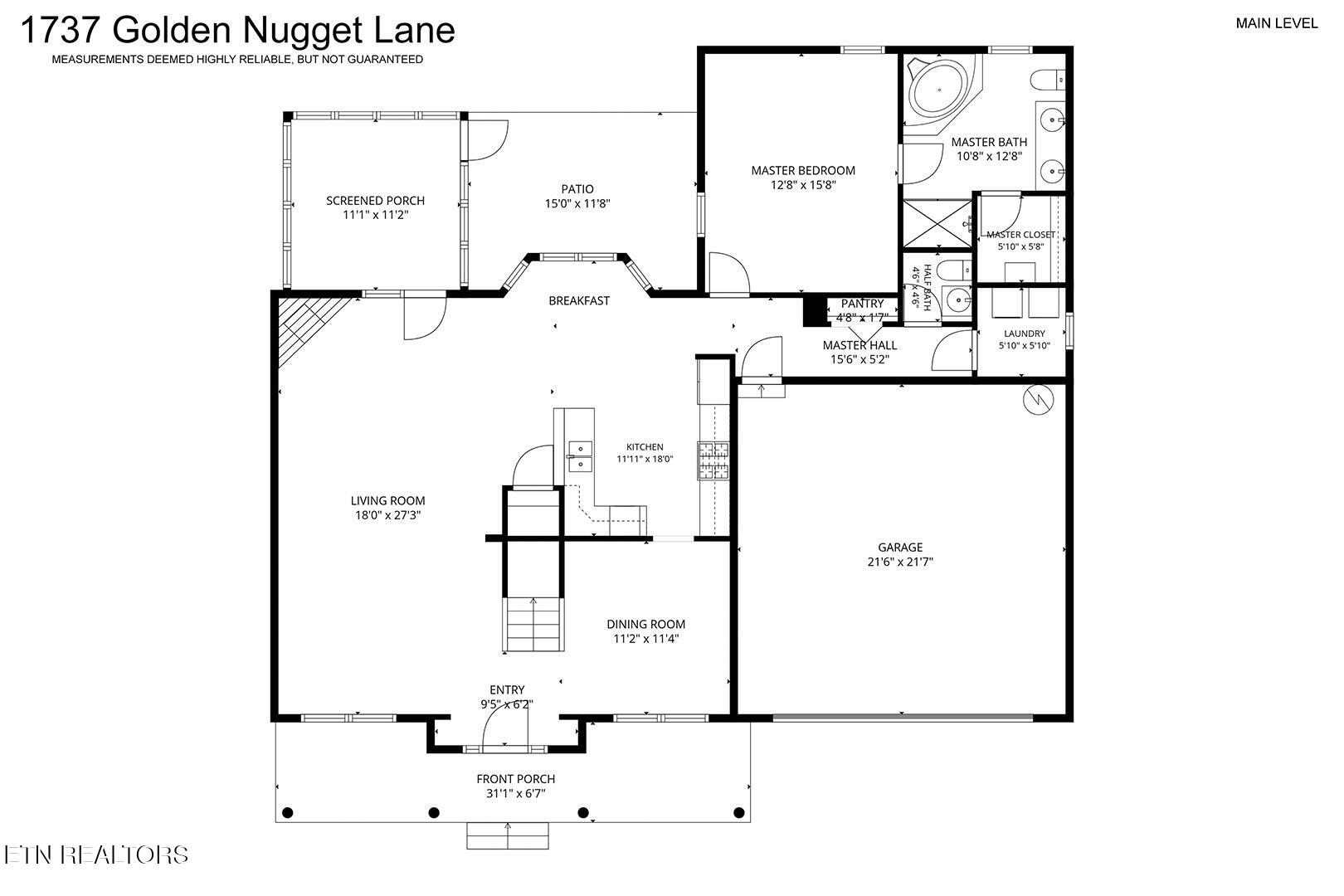 1737 Golden Nugget Lane Knoxville TN 37932