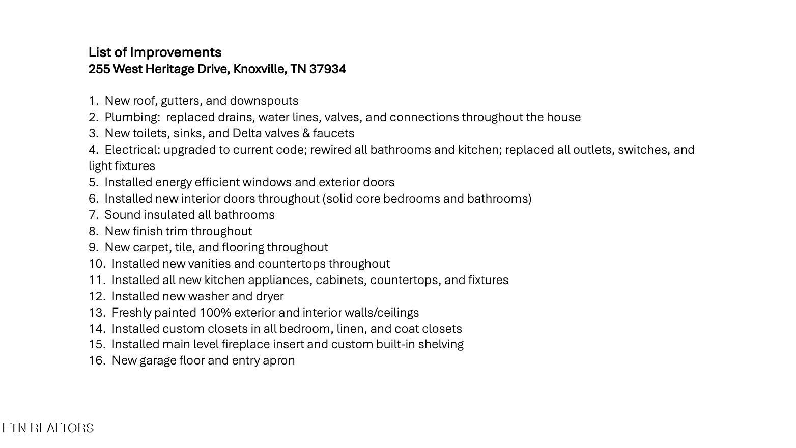 255 W Heritage Drive Knoxville TN 37934