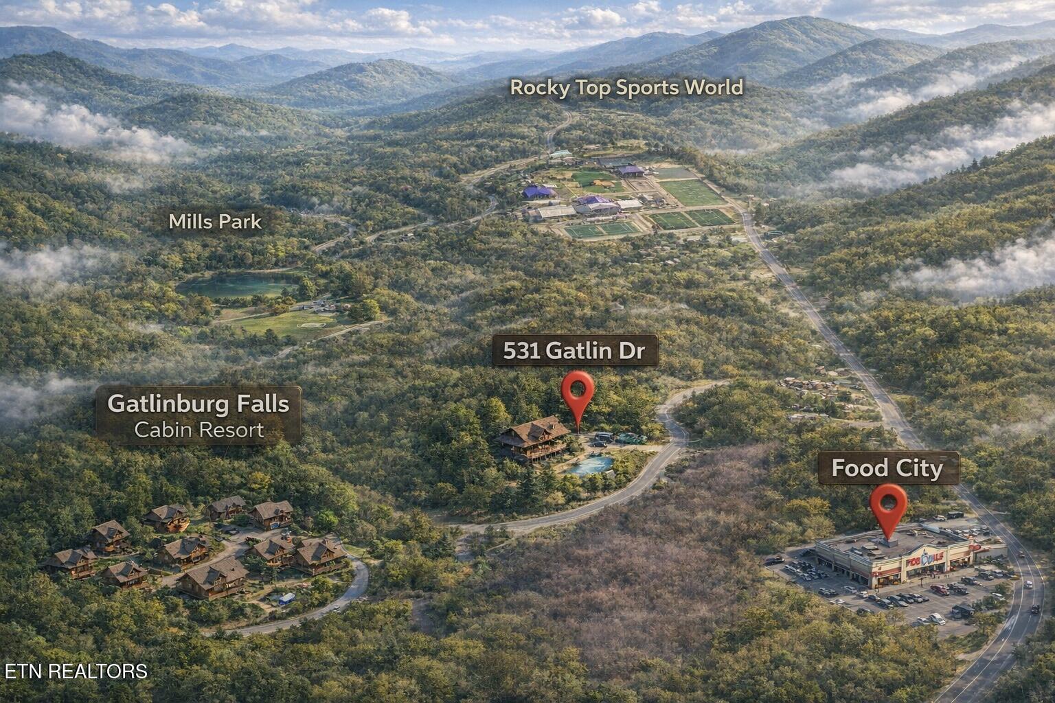 531 Gatlin Drive Gatlinburg TN 37738