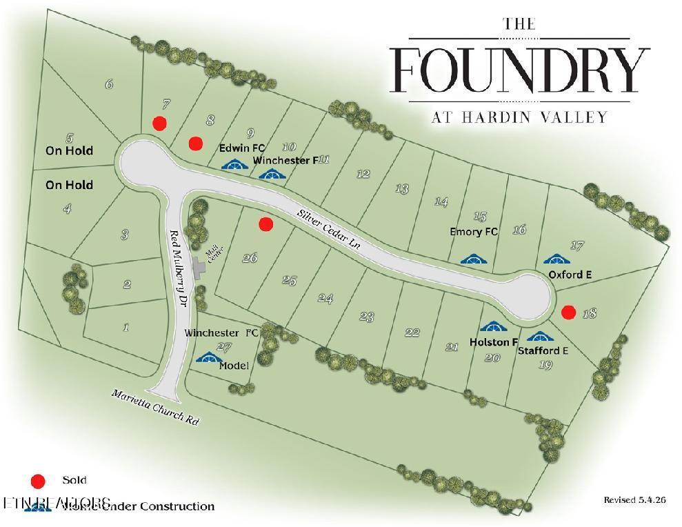 Lot 15. Silver Cedar Lane Knoxville TN 37932