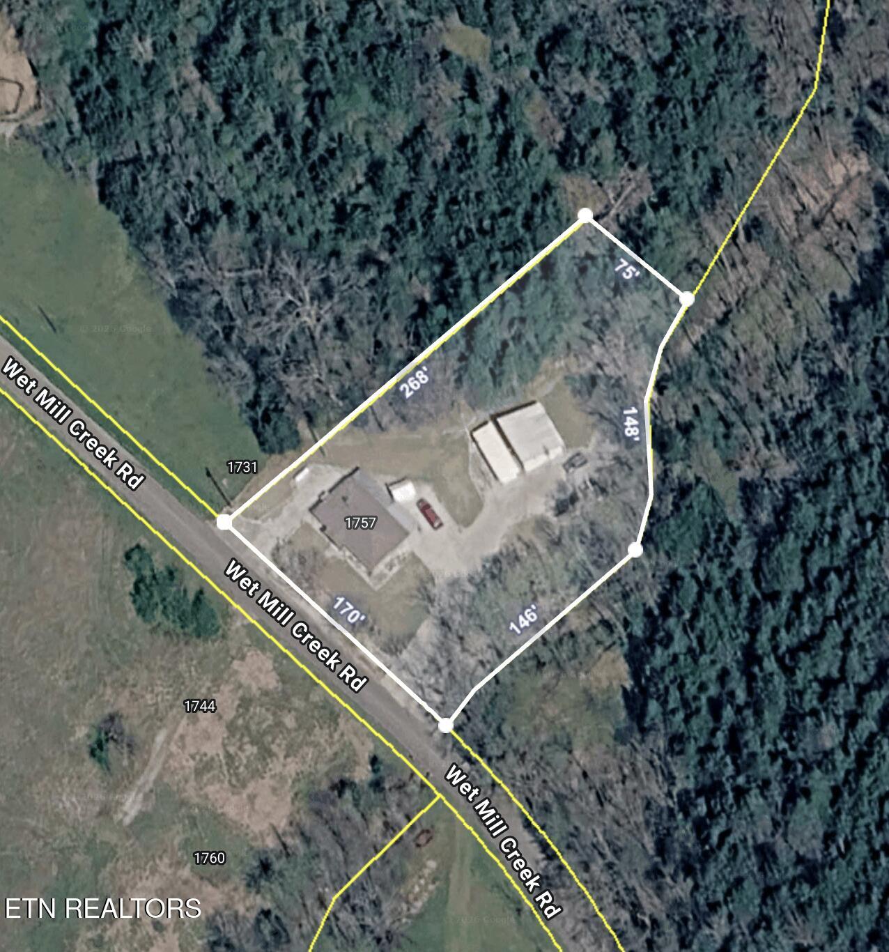 1757 Wet Mill Creek Road Celina TN 38551