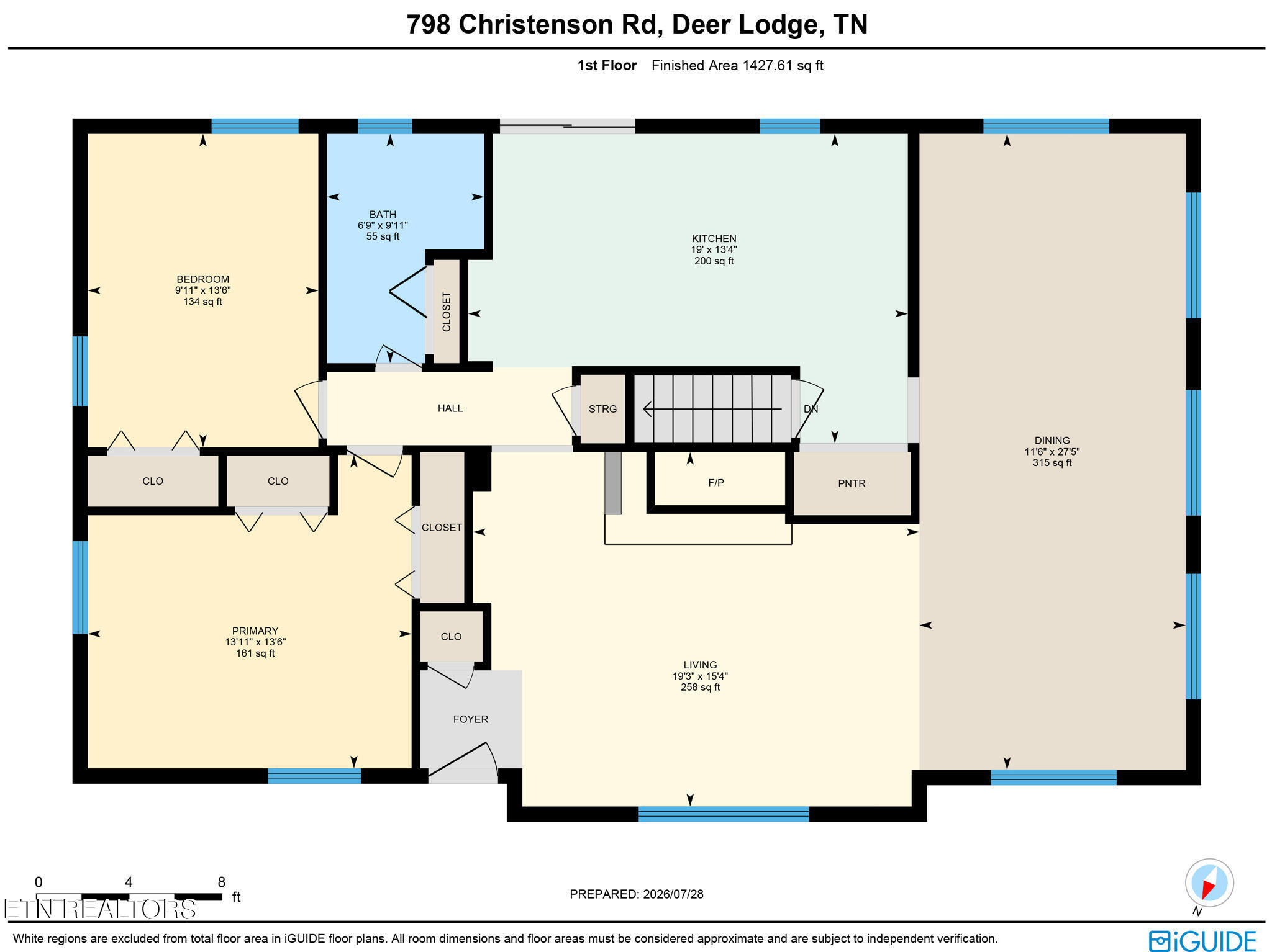 798 Christenson Road Deer Lodge TN 37726