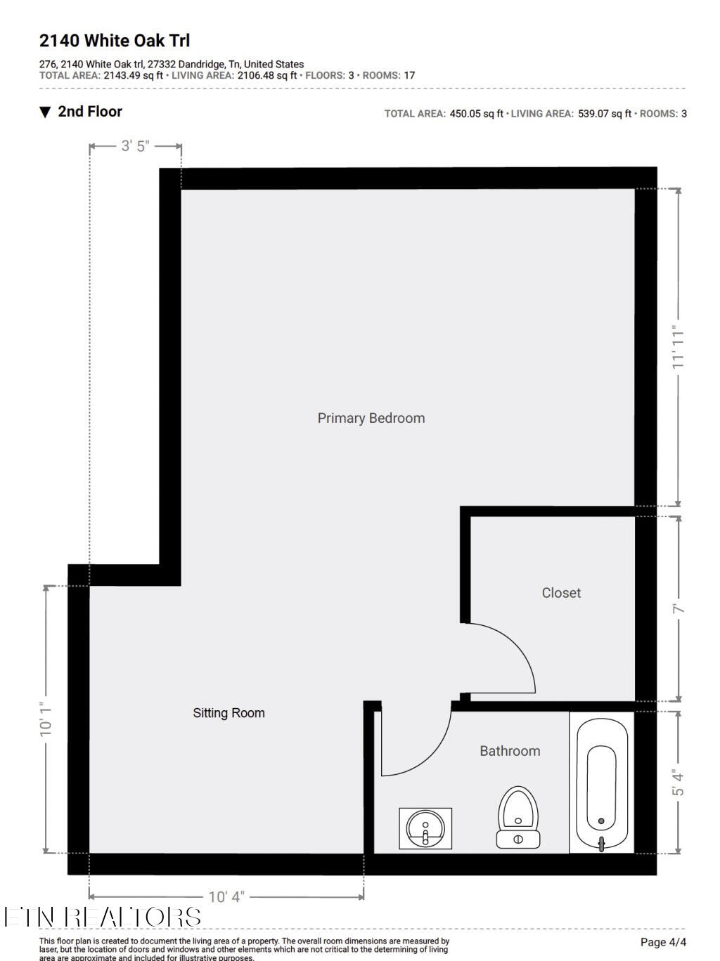 2140 White Oak Trail Dandridge TN 37725