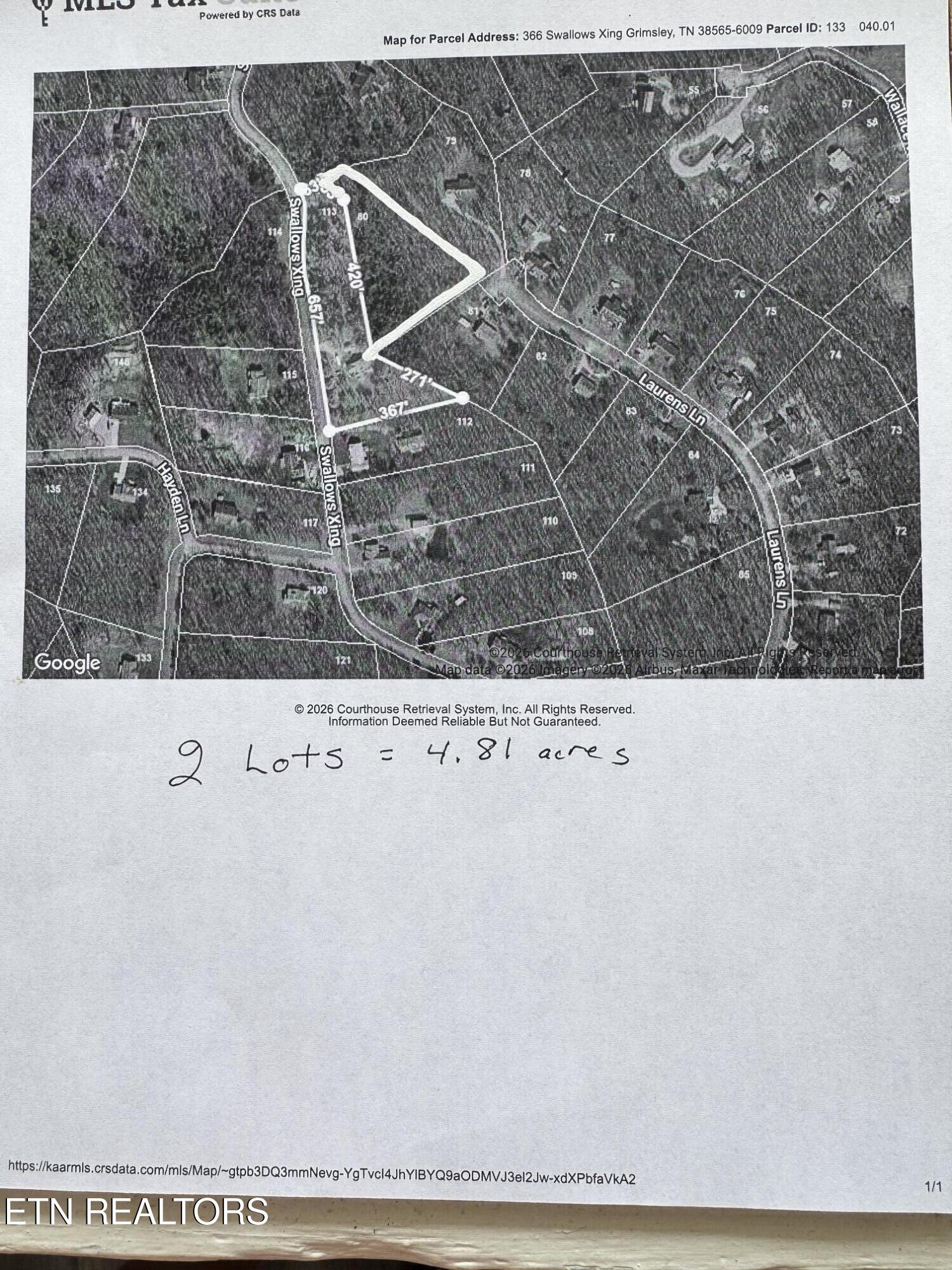 366 Swallows Crossing Grimsley TN 38565