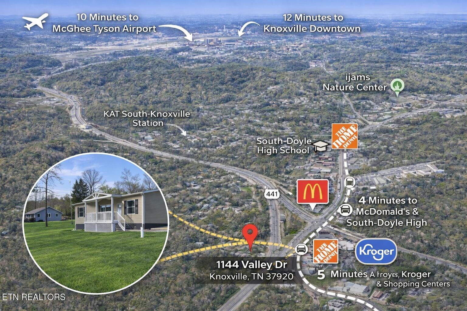 1144 SW Valley Drive Knoxville TN 37920