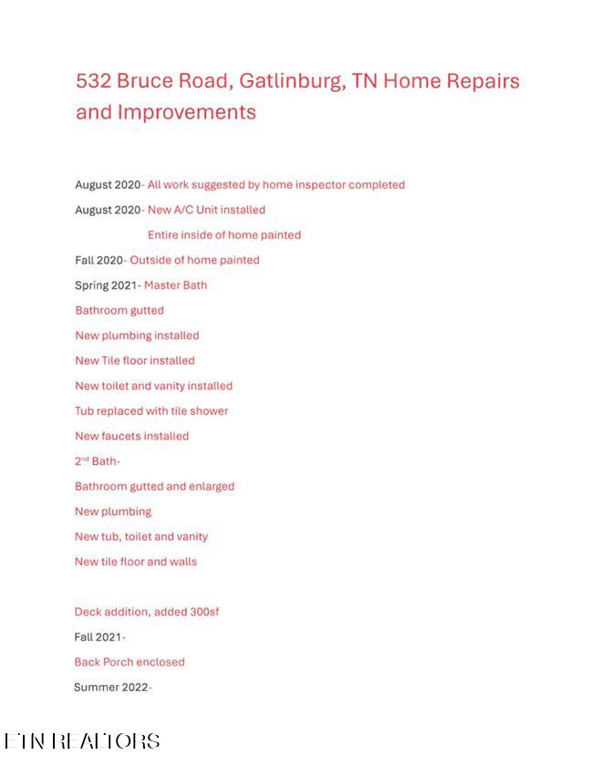 532 Bruce Road Gatlinburg TN 37738