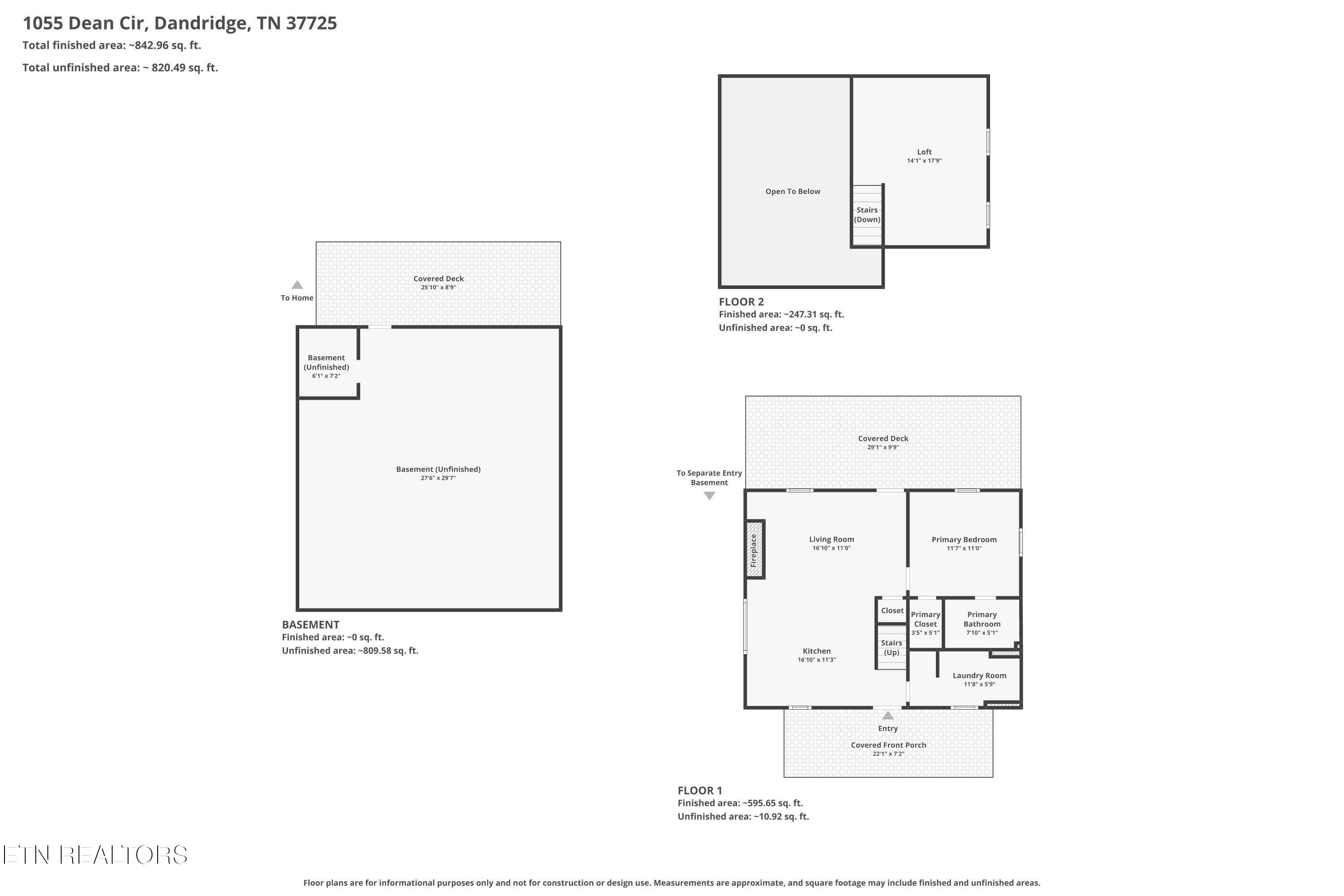 1055 Dean Circle Dandridge TN 37725