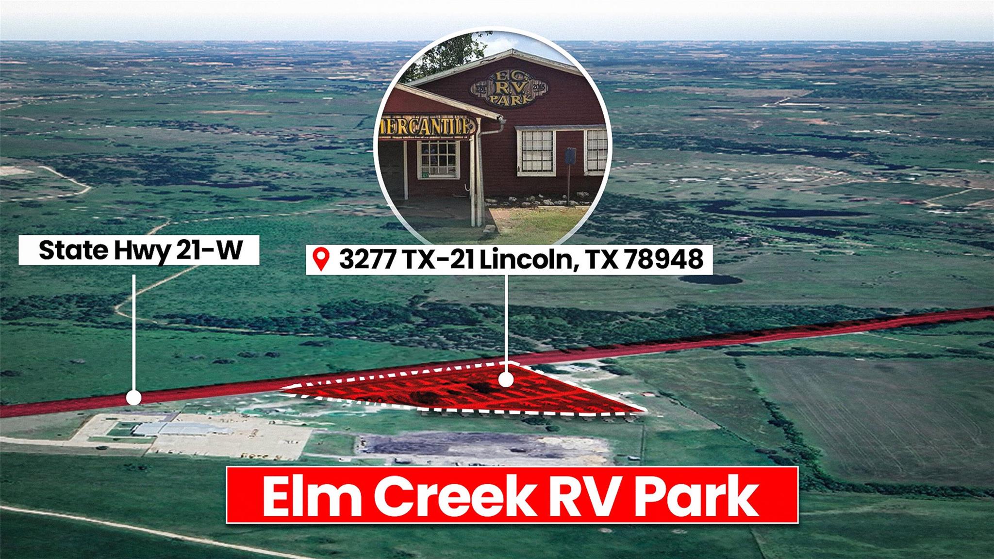 3277 W Highway 21 Highway Lincoln TX 78948