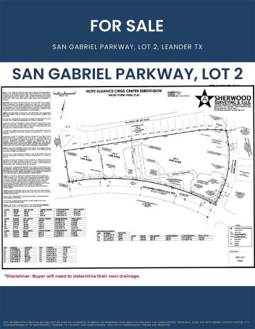 Tbd W San Gabriel Parkway Leander TX 78641