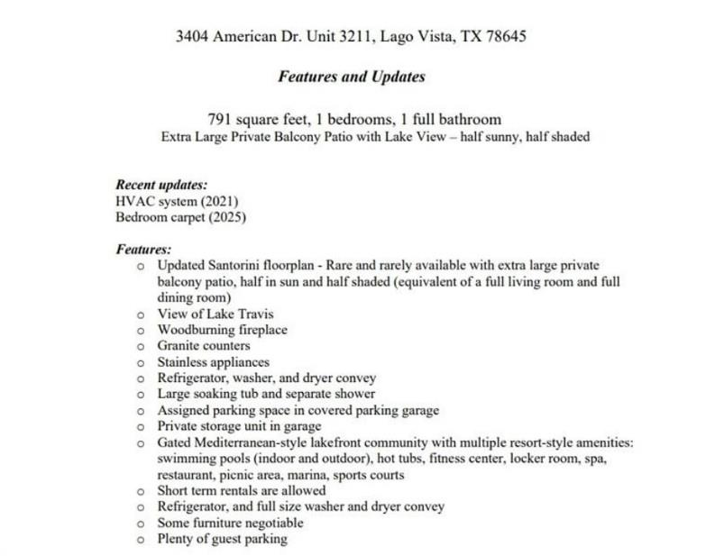3404 American Drive Lago Vista TX 78645