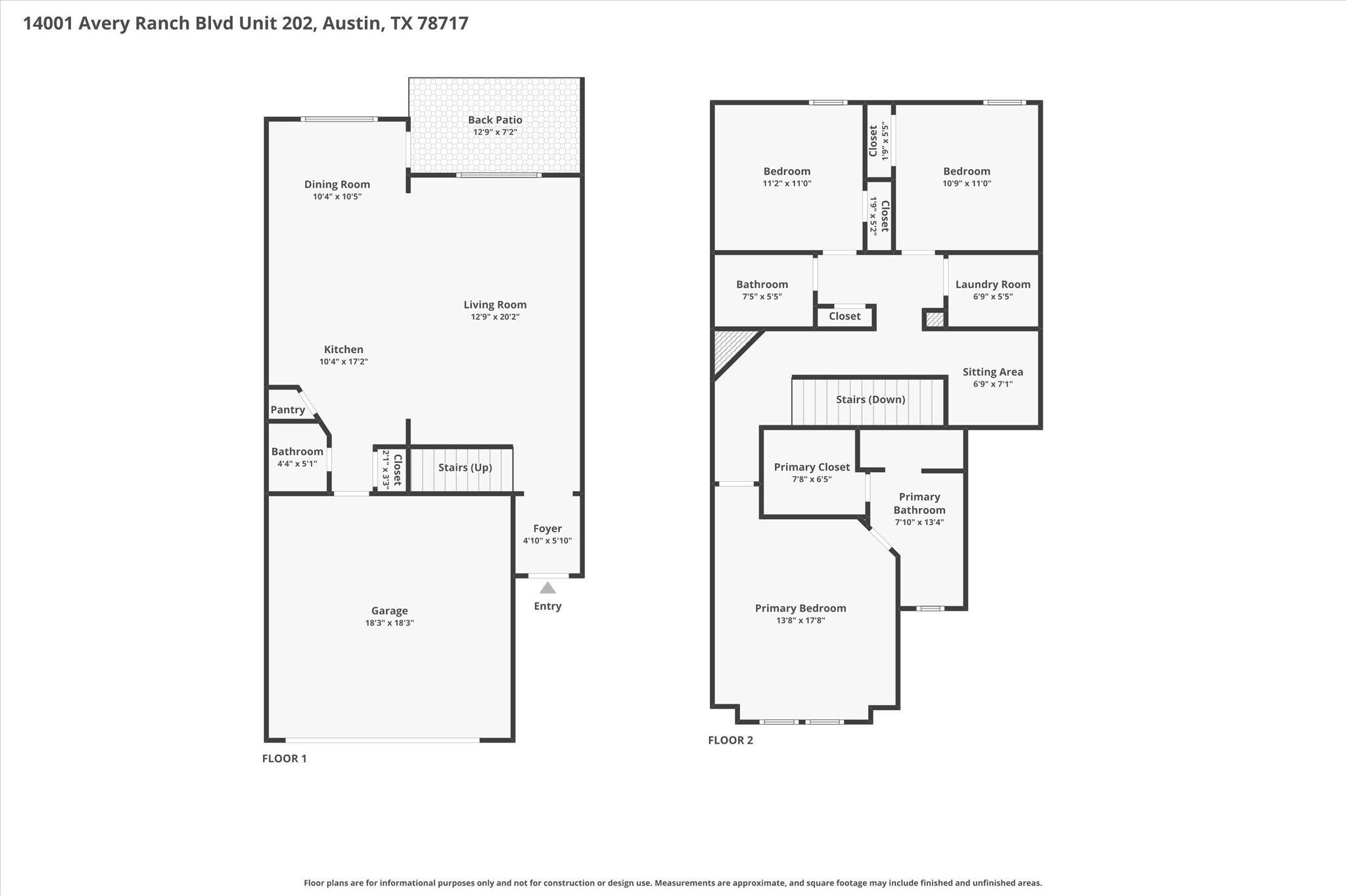 14001 Avery Ranch Boulevard Austin TX 78717