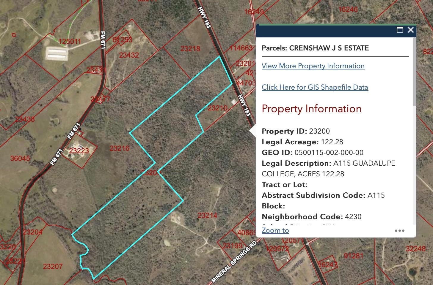 - S Highway 183 Lockhart TX 78640