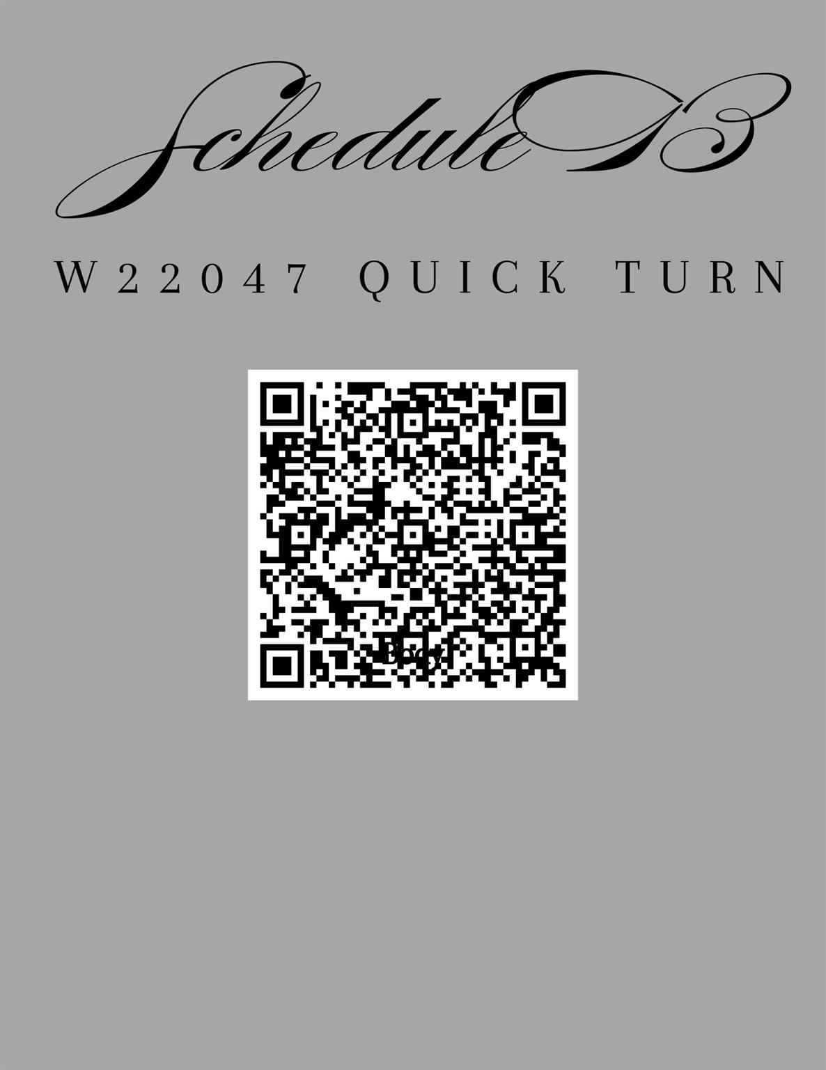 W22047 Quick Turn Horseshoe Bay TX 78657