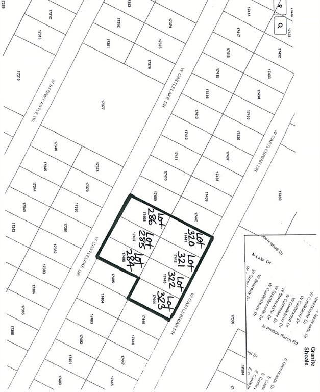 Lots 284-286 Tbd W Castlelake Drive Granite Shoals TX 78654