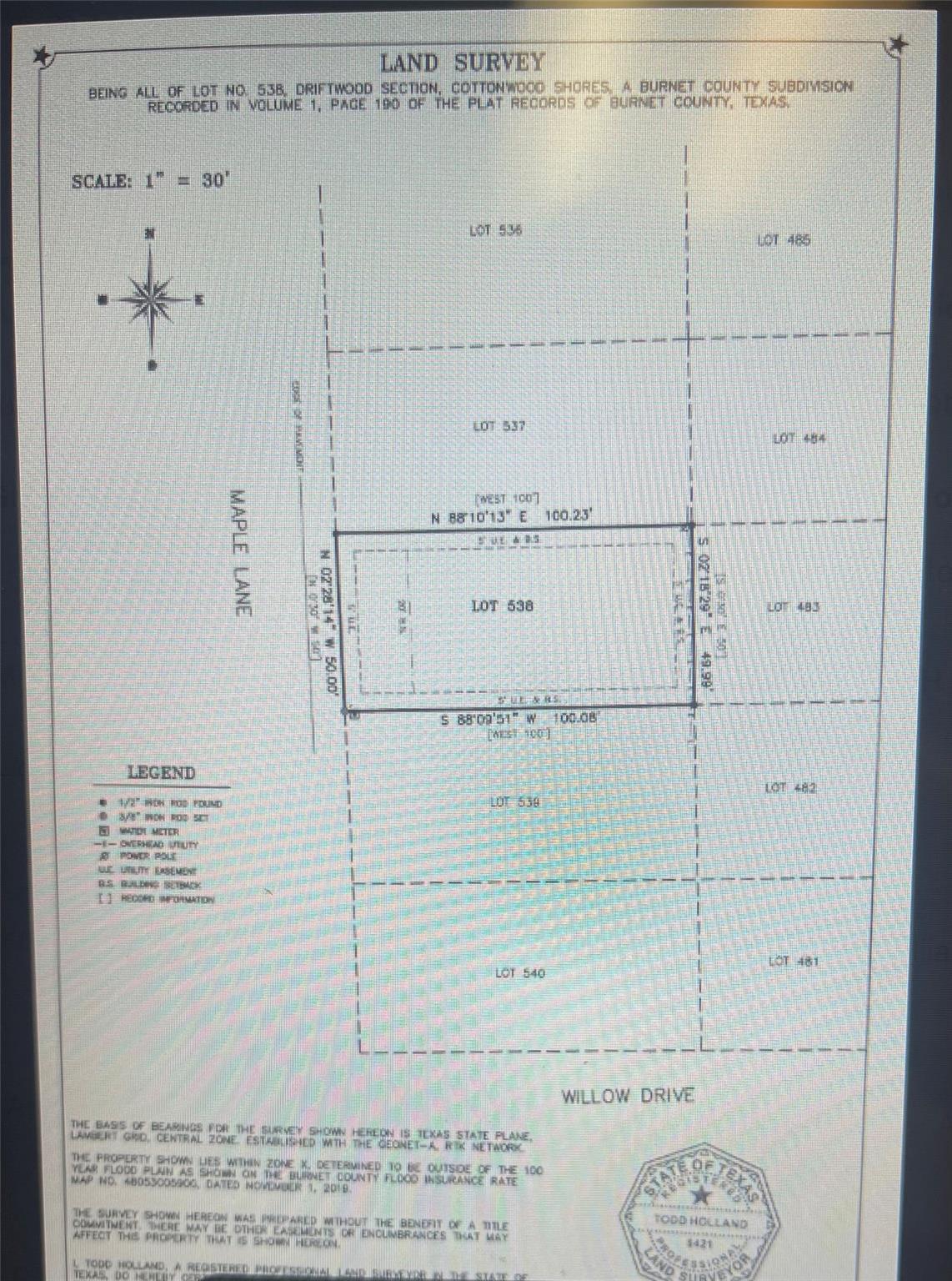 707 Maple Lane Cottonwood Shores TX 78657
