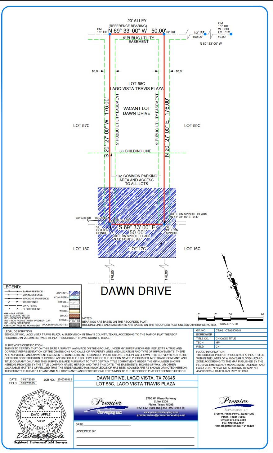 Lot 58c Dawn Drive Leander TX 78645