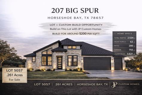 207 Big Spur Horseshoe Bay TX 78657