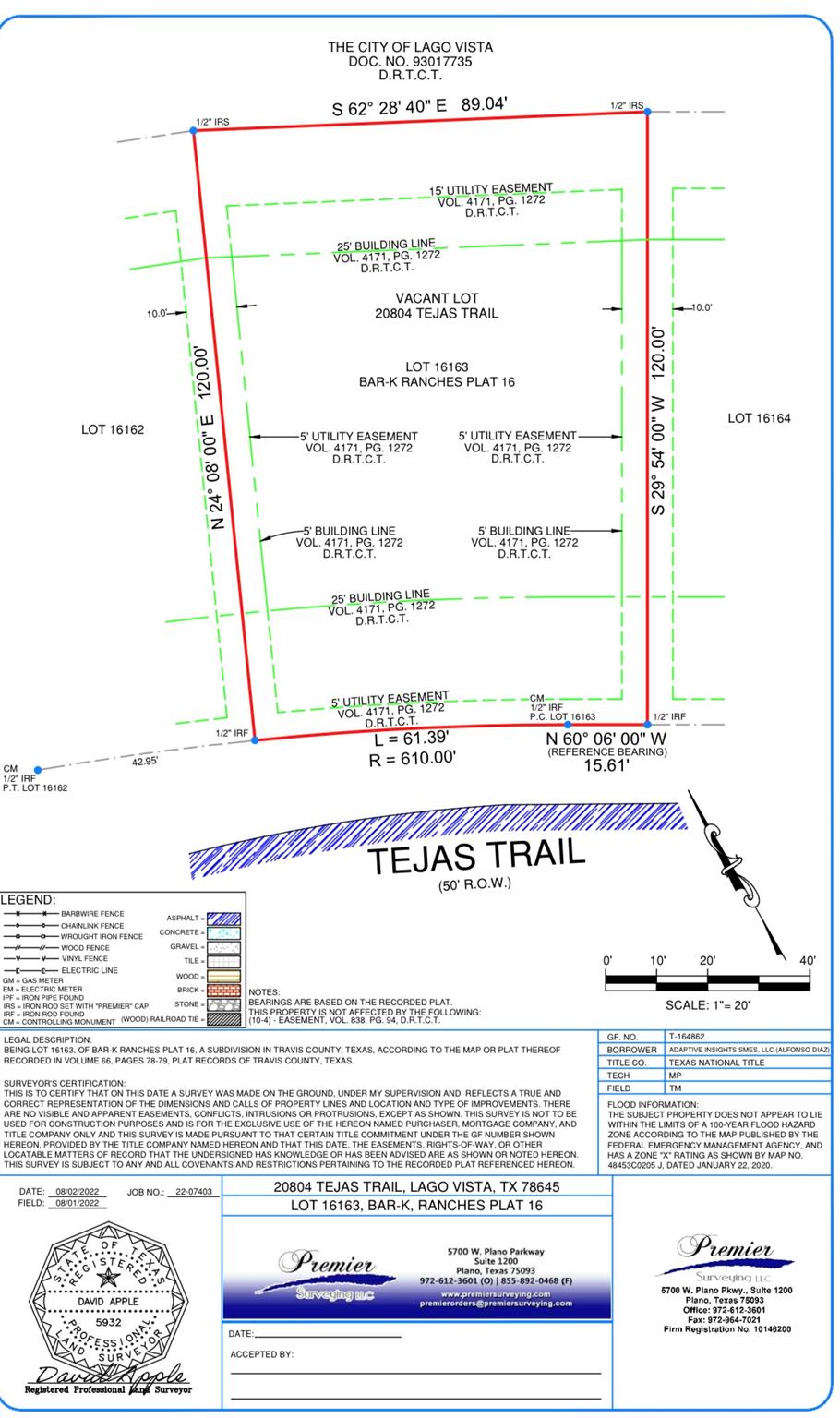 20804 Tejas Trail Lago Vista TX 78645