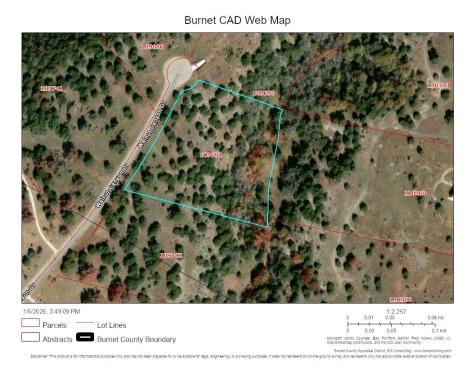 Lot 58 Walnut Canyon Drive Bertram TX 78605