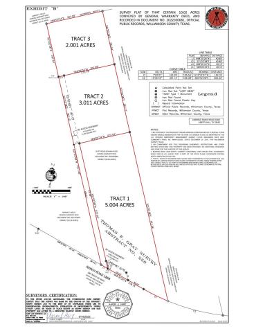 9050 Tract 3 Ranch Road 1869 Liberty Hill TX 78642