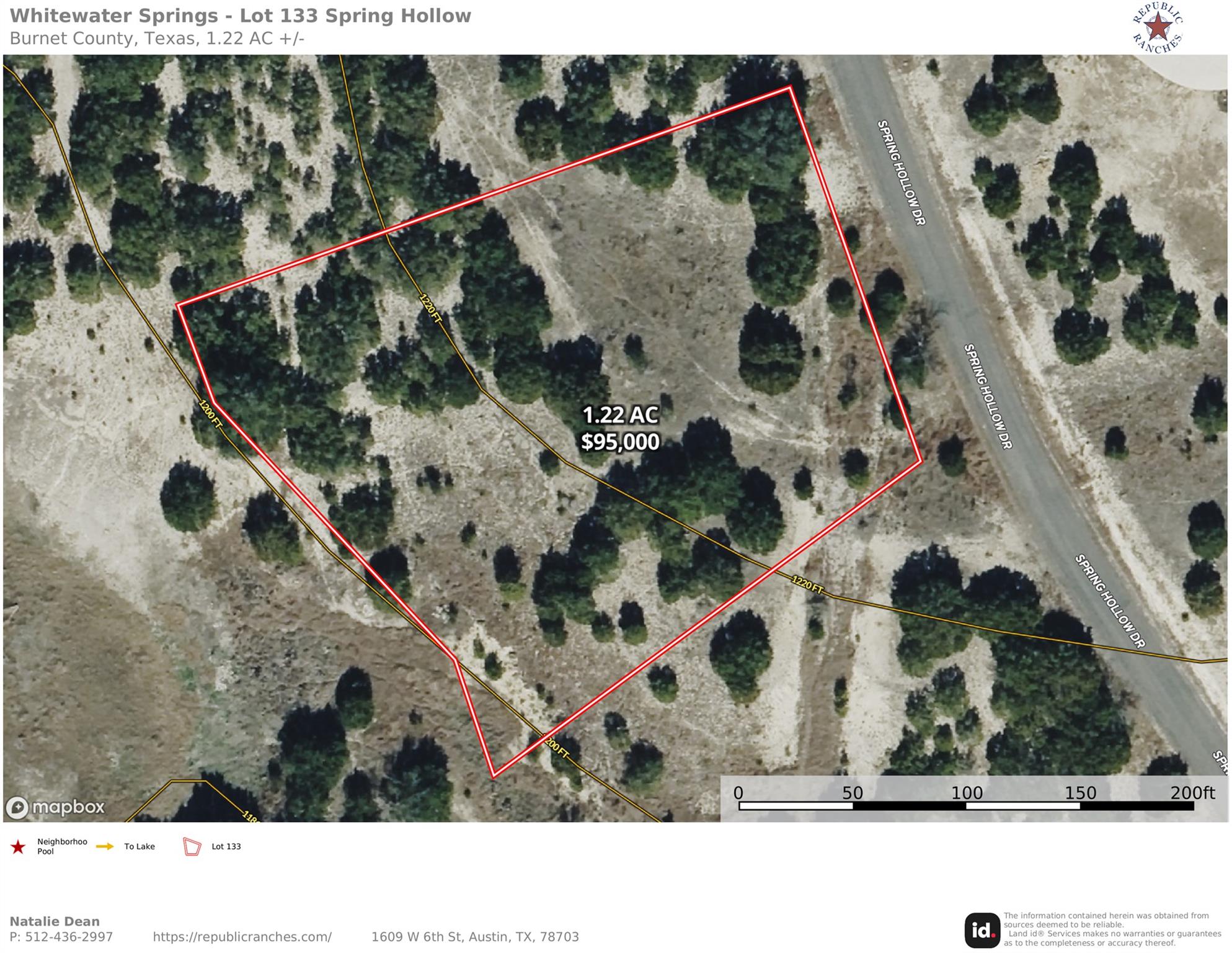 Lot 133 Spring Hollow Drive Bertram TX 78605