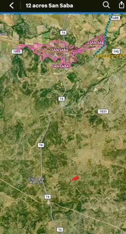 Parcel Id# 800675 Buck Run Road San Saba TX 76877