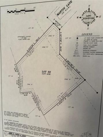 Lot 50 Martin Lane Paige TX 78659