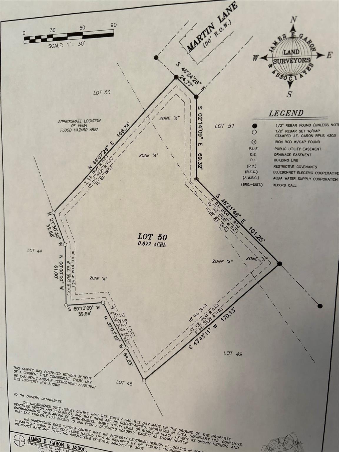 Lot 50 Martin Lane Paige TX 78659