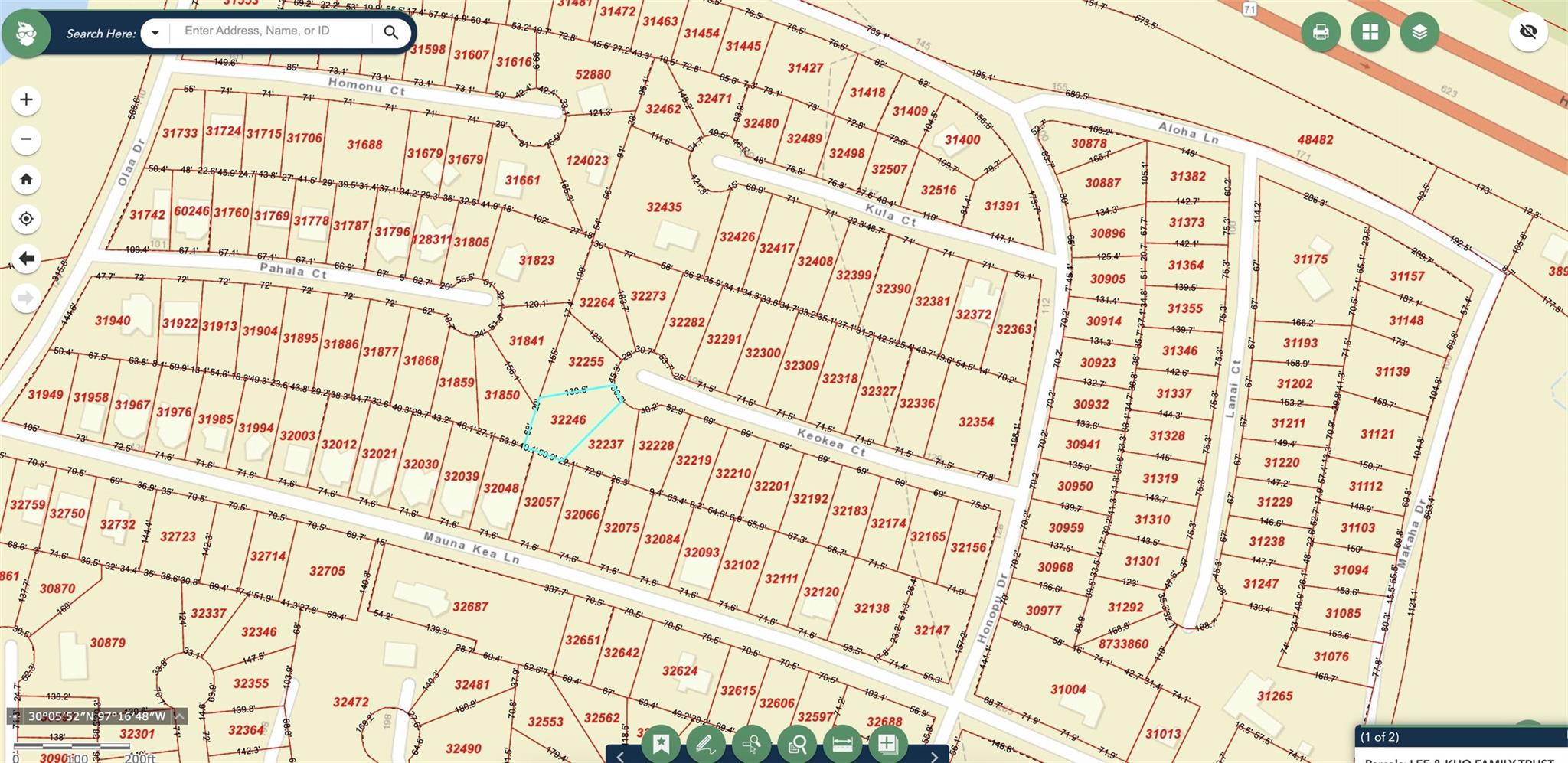Lot 177 / R32246 Keo Kea Court Bastrop TX 78602