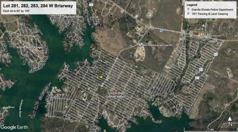 Lot 283 & 284 Briarway Drive Granite Shoals TX 78654