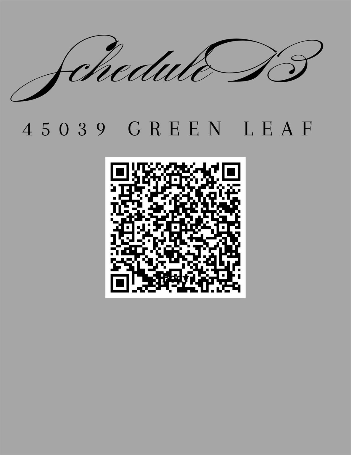 45039 Green Leaf Horseshoe Bay TX 78657