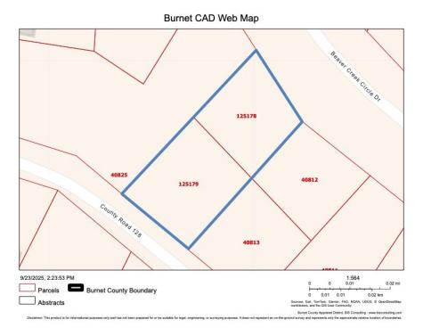 Lot 152 And 153 County Road 128 Burnet TX 78611
