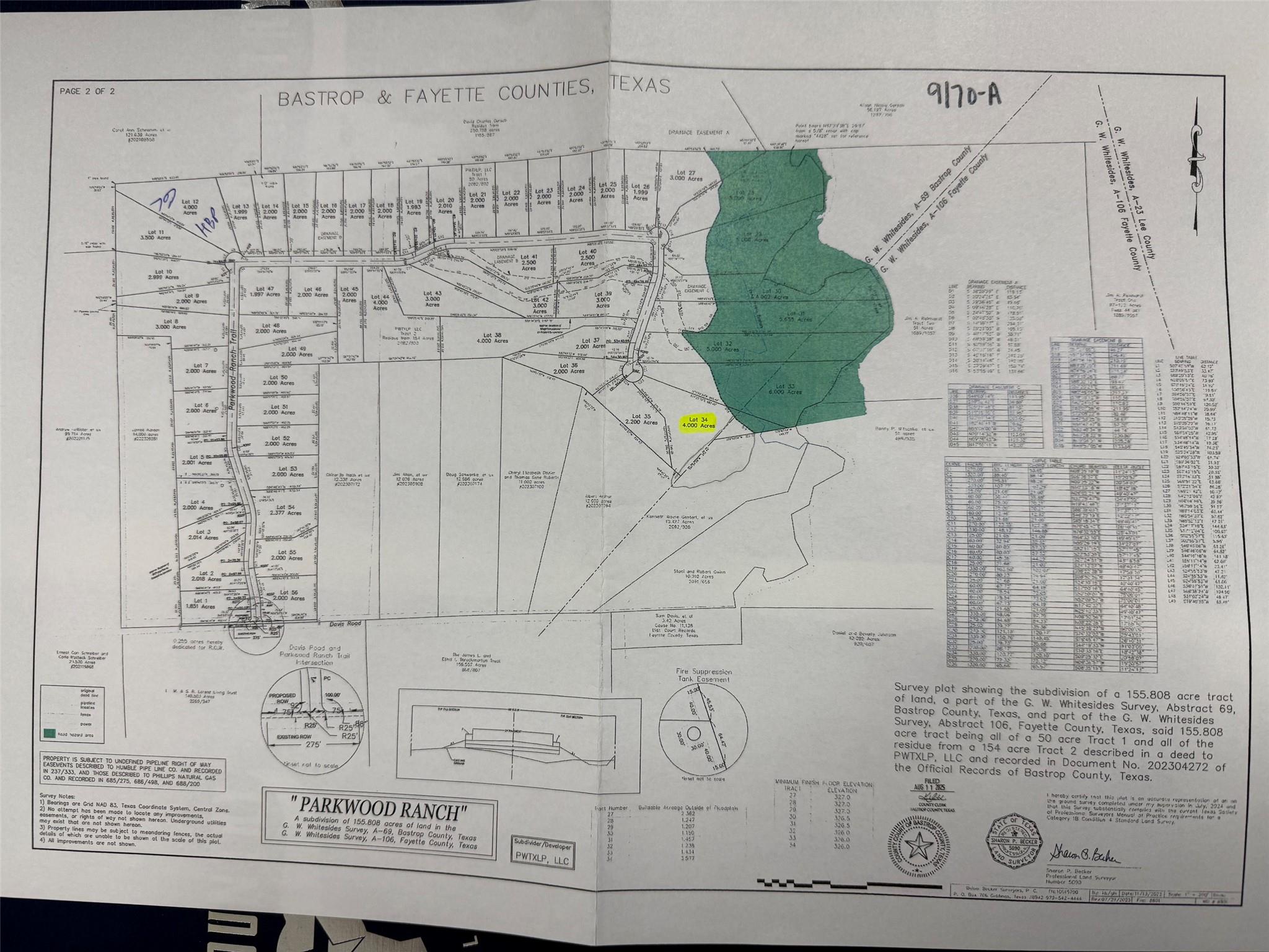 Lot 34 Parkwood Ranch Trail Smithville TX 78957