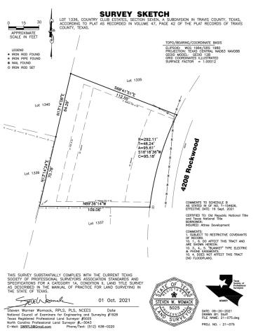 4208 Rockwood Drive Lago Vista TX 78645