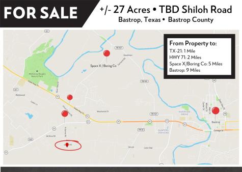 Tbd (27 Acres) Shiloh Road Bastrop TX 78602