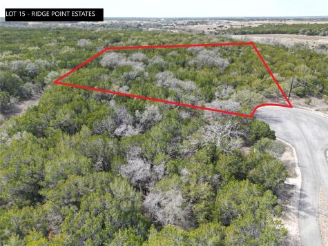 Lot 15 Edwards Court Bertram TX 78605