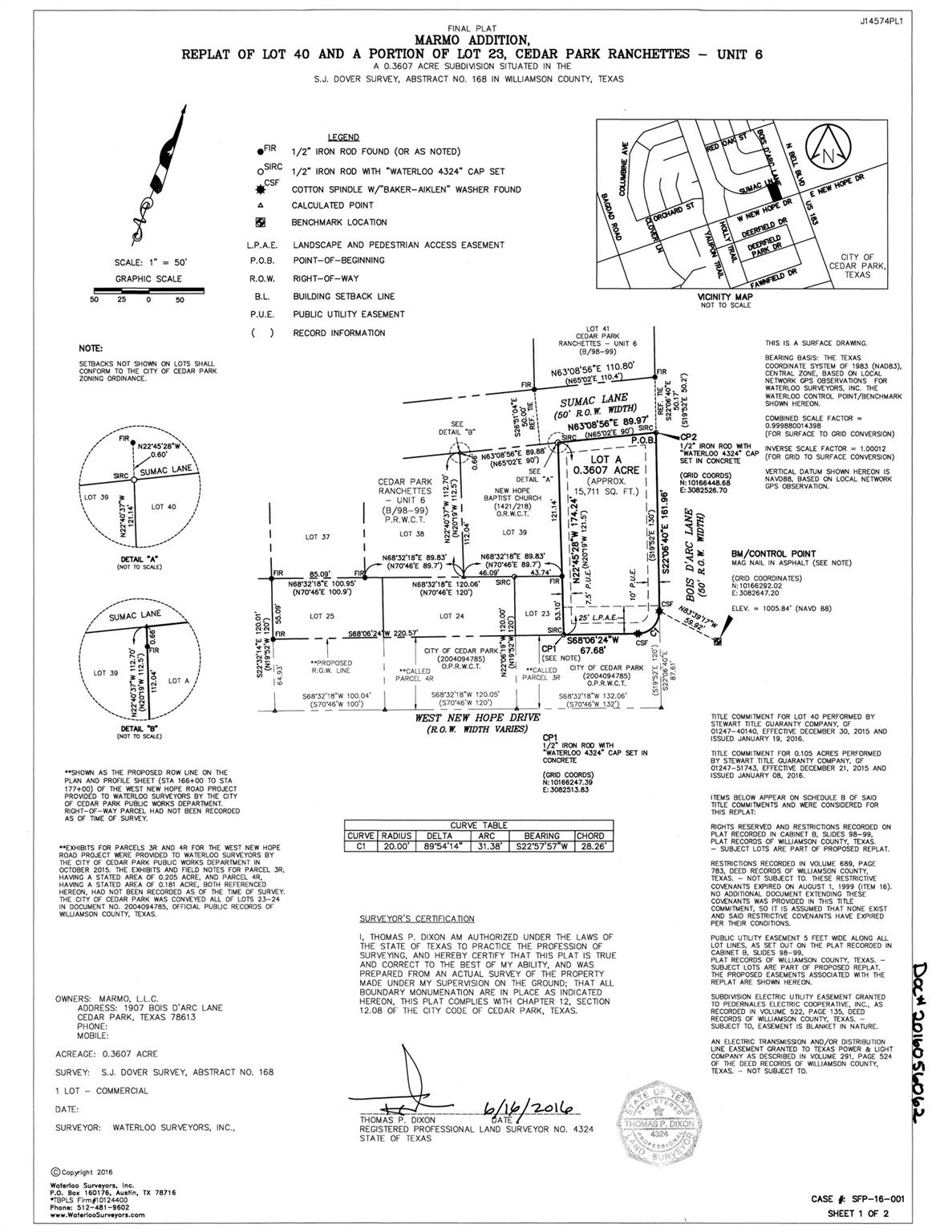 1909 Bois D Arc Lane Cedar Park TX 78613