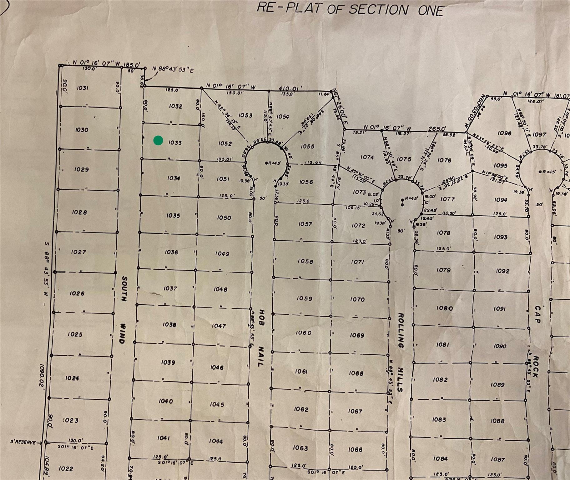 Lot 1033 South Wind Horseshoe Bay TX 78657