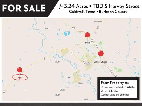Tbd (3.24 Acres) S Harvey Street Caldwell TX 77836