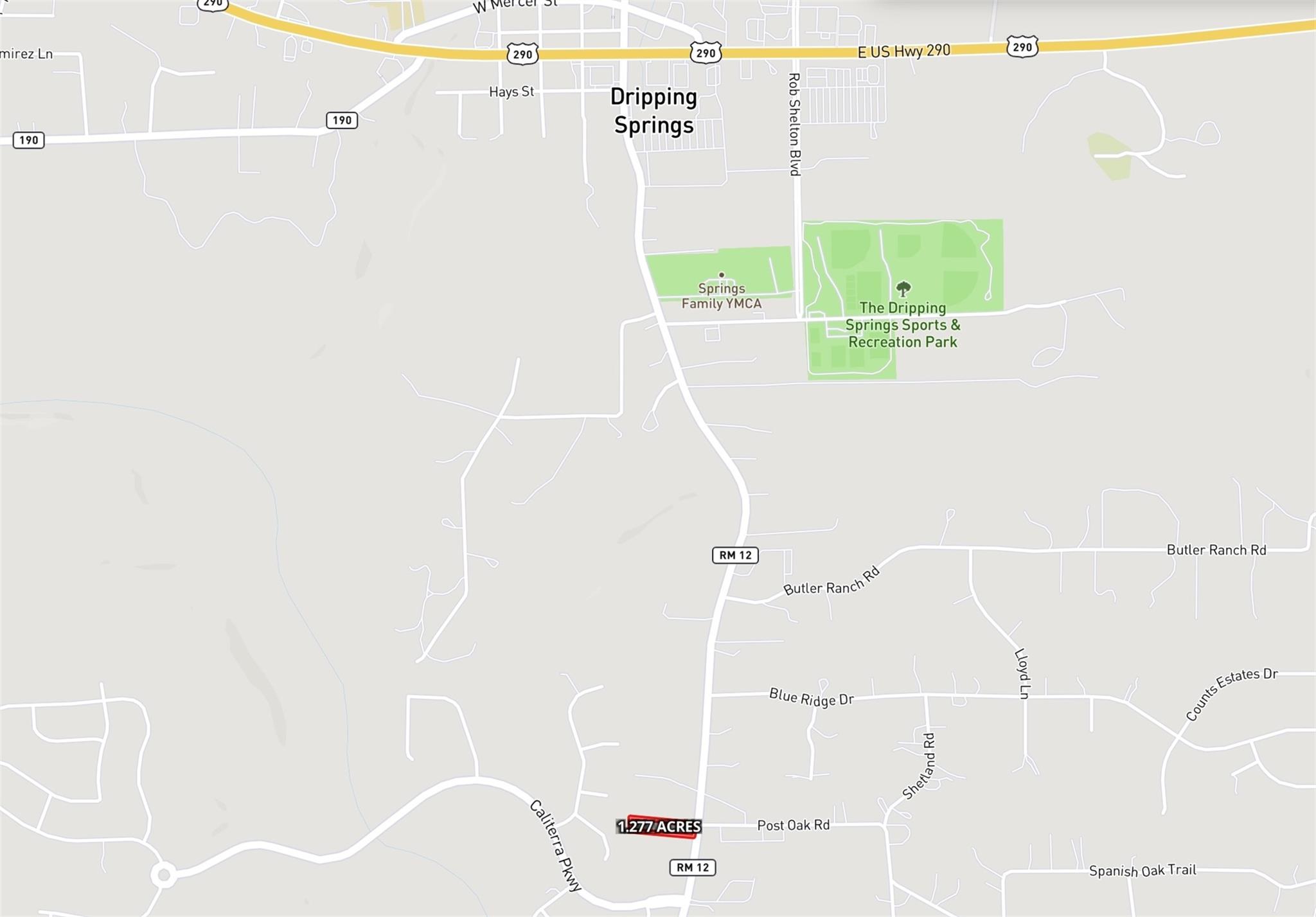Tbd Ranch Road 12 Dripping Springs TX 78620