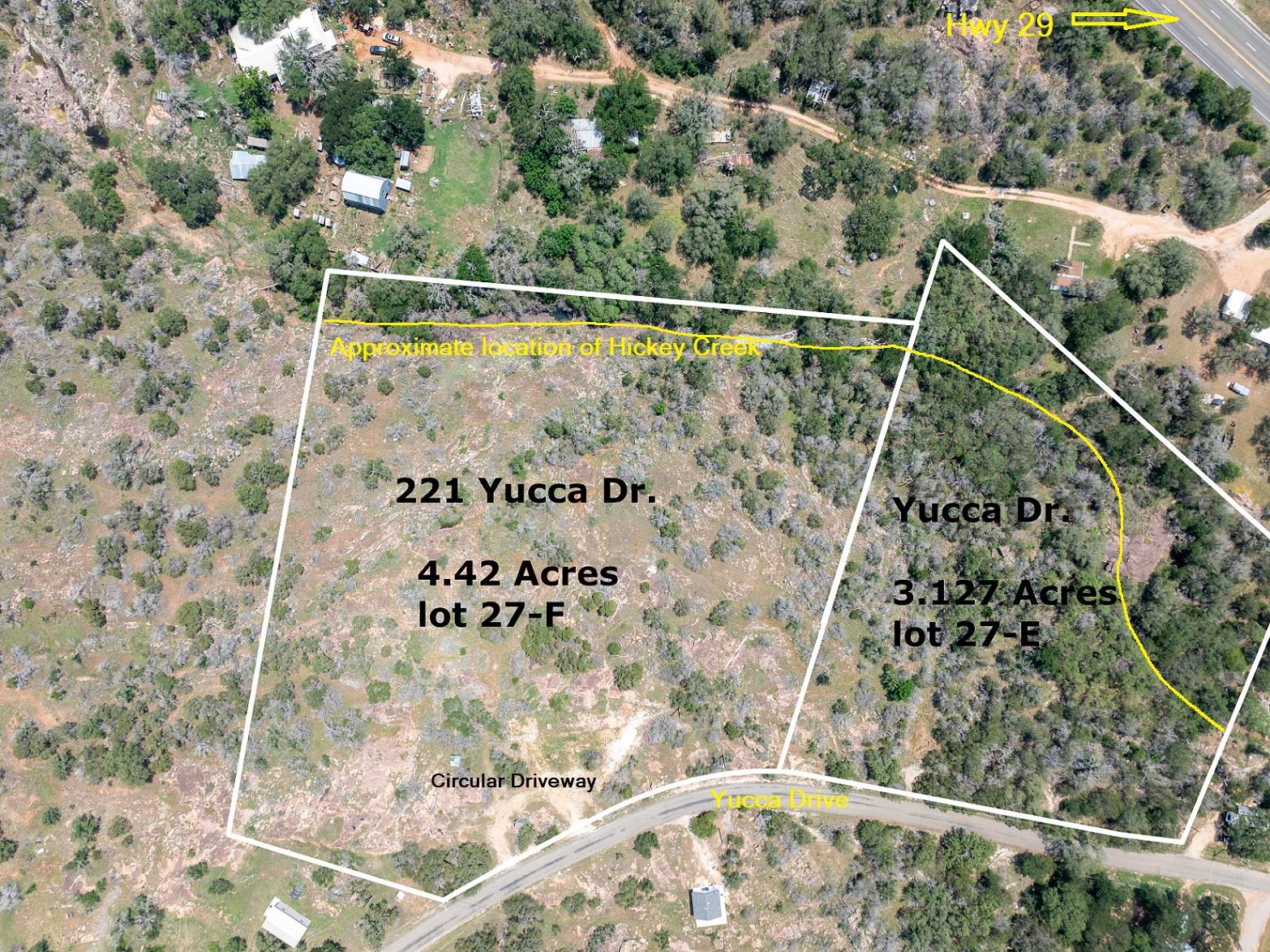 221 Yucca And Adjoining Lot Drive Burnet TX 78611