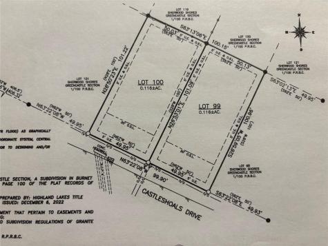 0 Castleshoals Drive Granite Shoals TX 78654